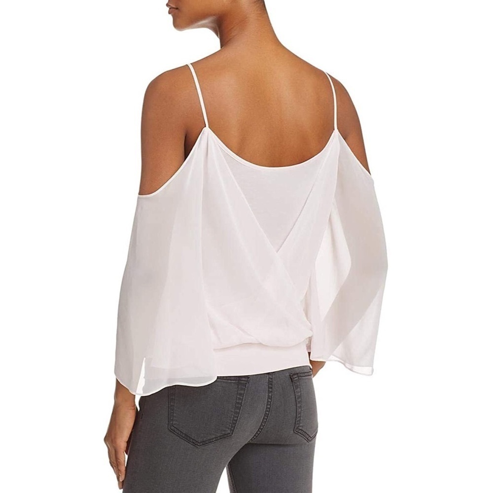 Bailey44 Tombe Cold-Shoulder Layered Chiffon Top - image 8